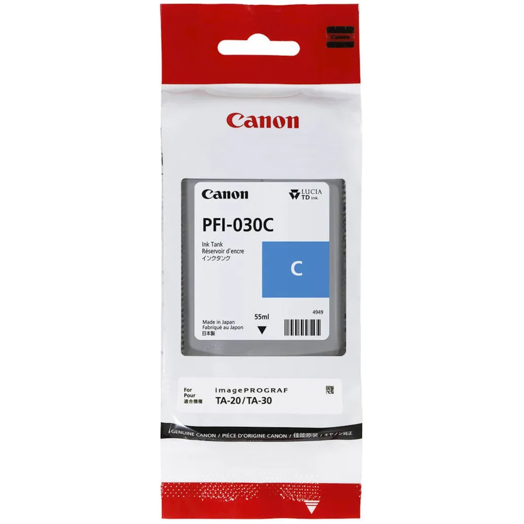 ČRNILO CANON PFI-030C MODRA ZA TM240/TM340 55ml ČRNILO CANON PFI-030C MODRA ZA TM240/TM340 55ml