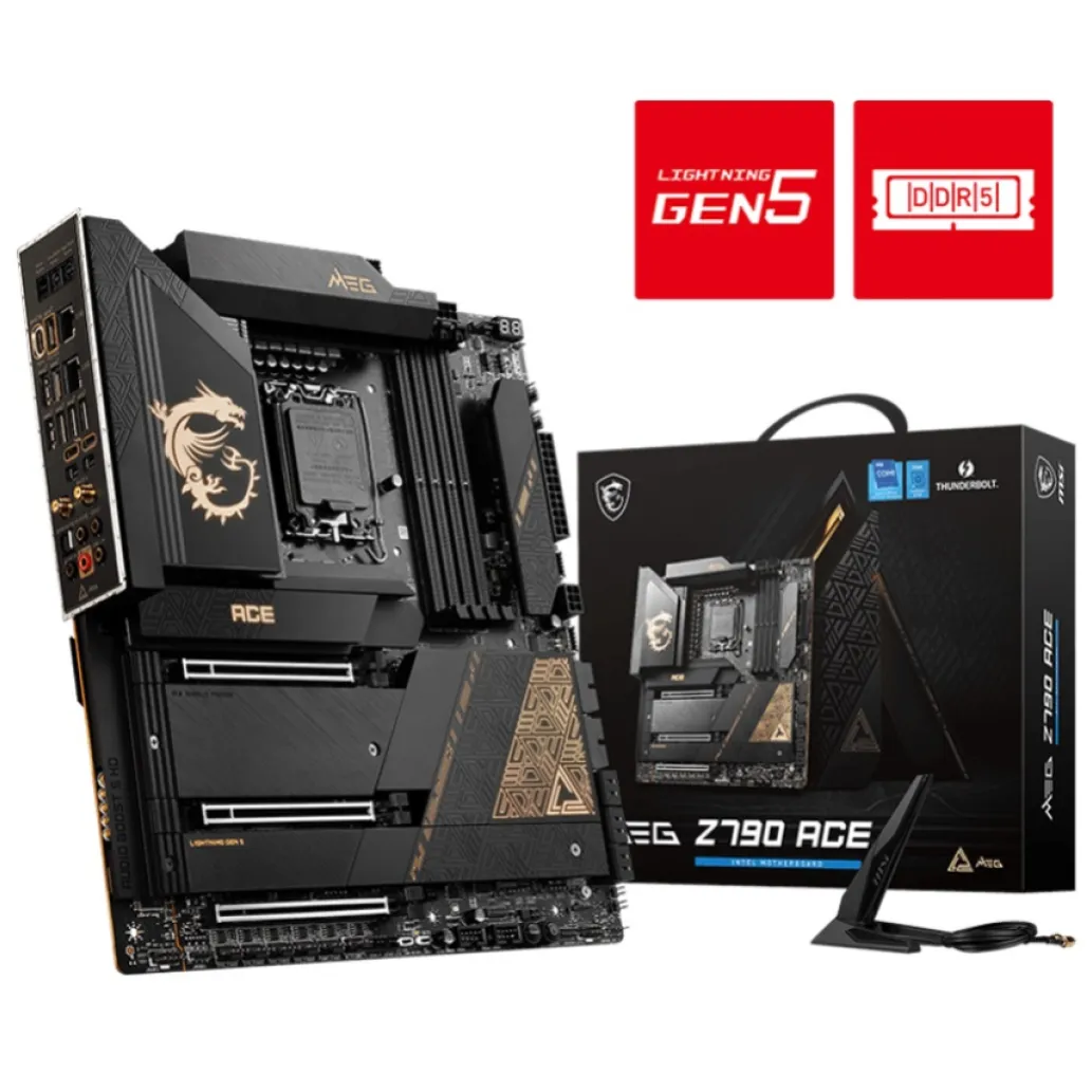 Osnovna plošča 1700 MSI MEG Z790 ACE ATX 2xMini Displayport Osnovna plošča 1700 MSI MEG Z790 ACE ATX 2xMini Displayport