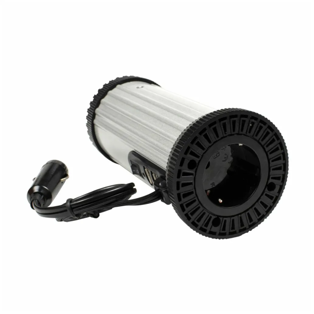 Razsmernik 12=>230V 150W 220V 2xUSB Gembird EG-PWC150-01 Razsmernik 12=>230V 150W 220V 2xUSB Gembird EG-PWC150-01