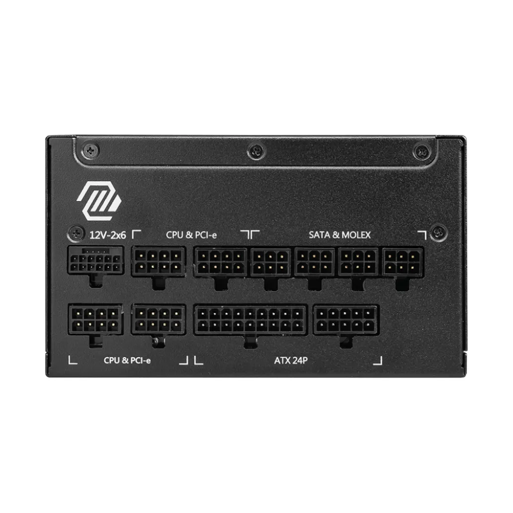 Napajalnik - 1000W MSI MAG A1000GL 80Plus Gold 90% ATX 3.1 (Gen5) Modular 135mm črna (306-7ZP9B11-CE0) Napajalnik - 1000W MSI MAG A1000GL 80Plus Gold 90% ATX 3.1 (Gen5) Modular 135mm črna (306-7ZP9B11-CE0)