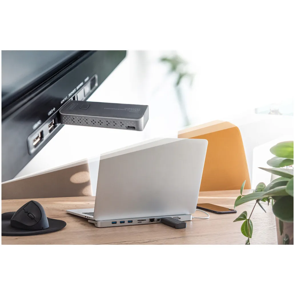 Brezžični ojačevalec signala HDMI SET Click & Present MINI Digitus (DS-55319) Brezžični ojačevalec signala HDMI SET Click & Present MINI Digitus (DS-55319)
