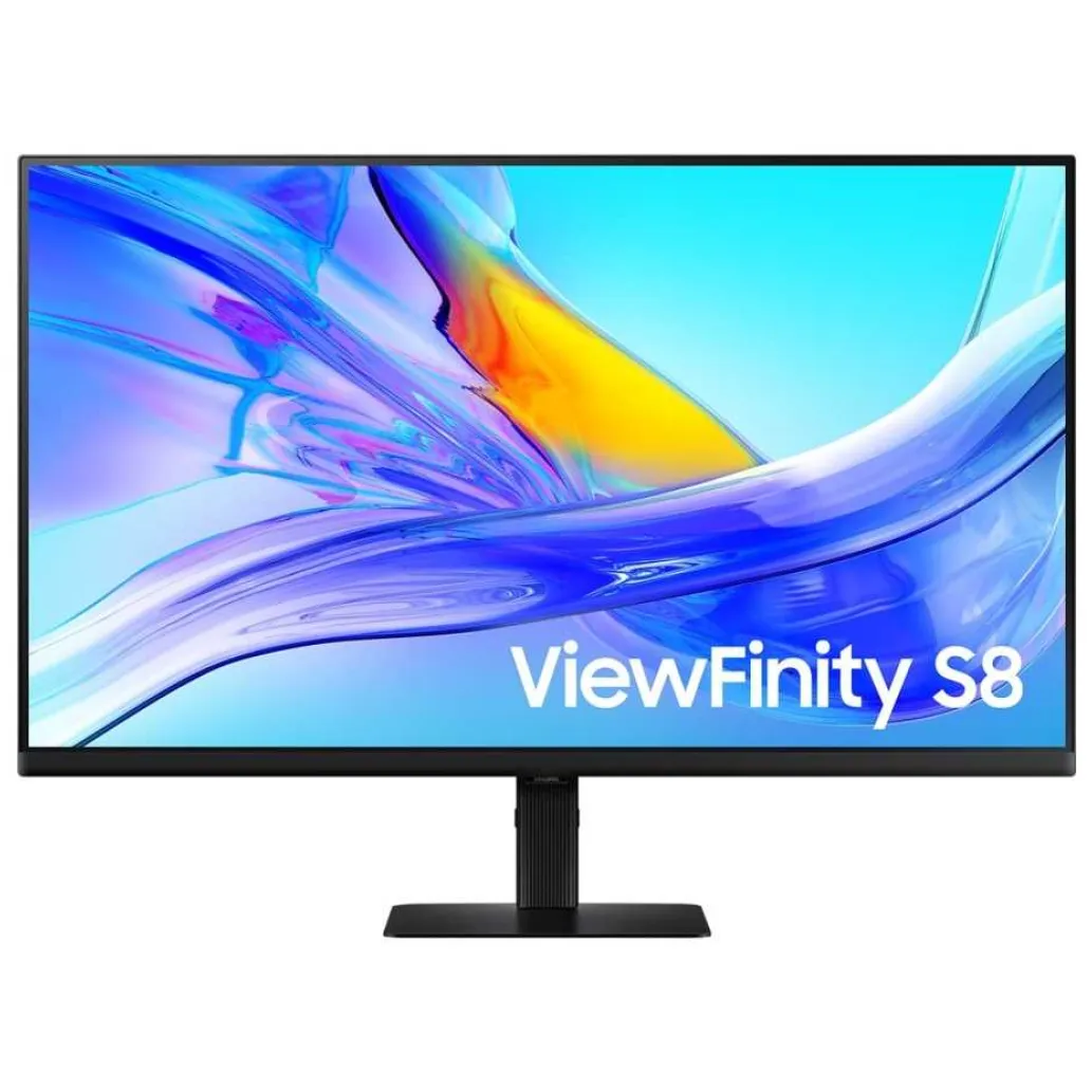Monitor Samsung 80 cm (31,5") S32D800UAU 3840x2160 VA 5ms HDMI DisplayPort USB-C 90W 3xUSB3.2 Pivot sRGB99% RJ45 KVM HDR10 ViewFinity S8 Monitor Samsung 80 cm (31,5") S32D800UAU 3840x2160 VA 5ms HDMI DisplayPort USB-C 90W 3xUSB3.2 Pivot sRGB99% RJ45 KVM HDR10 ViewFinity S8