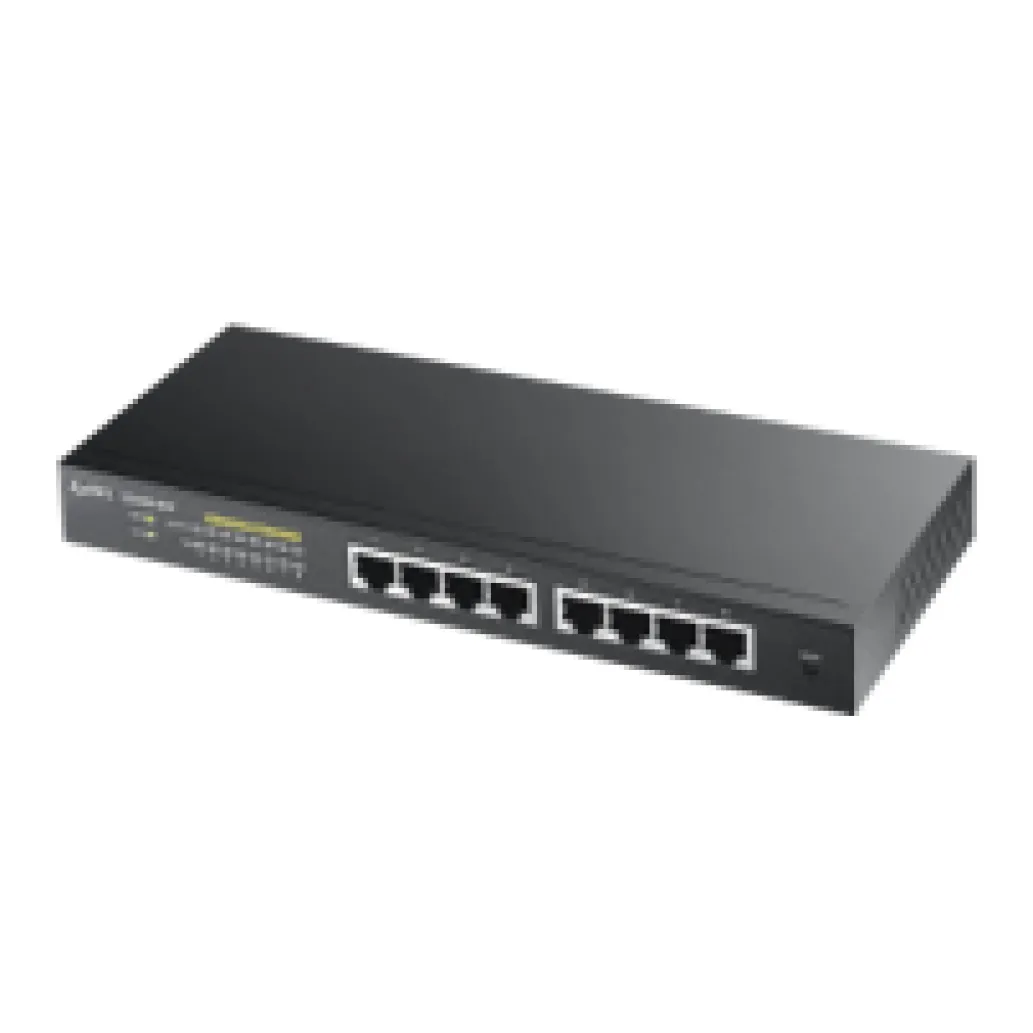 STIKALO 8-PORT ZYXEL 100/1000 PoE+ Smart Managed (GS1900-8HP-EU0103F) STIKALO 8-PORT ZYXEL 100/1000 PoE+ Smart Managed (GS1900-8HP-EU0103F)
