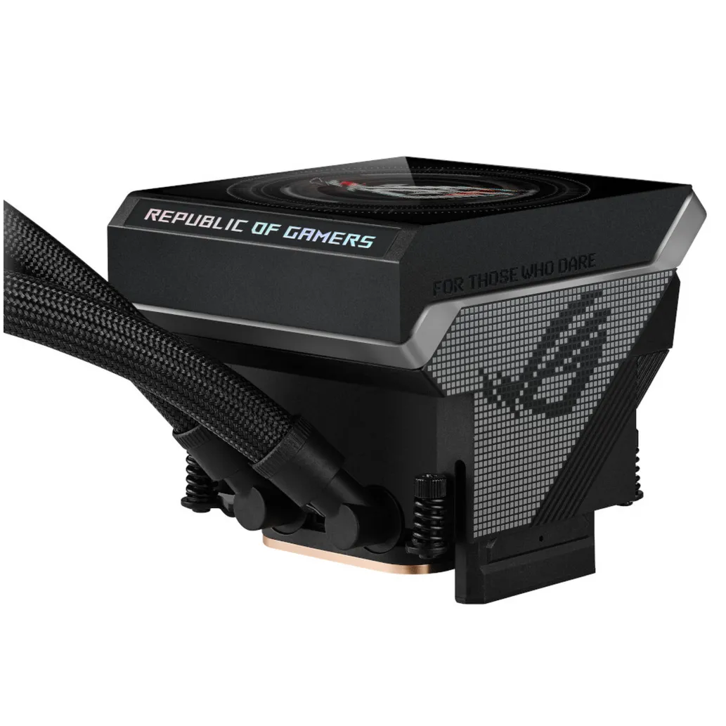 Vodno hlajenje Asus ROG STRIX LC IV LCD - 360mm ARGB črna (90RC01M1-B0EAY0) Vodno hlajenje Asus ROG STRIX LC IV LCD - 360mm ARGB črna (90RC01M1-B0EAY0)