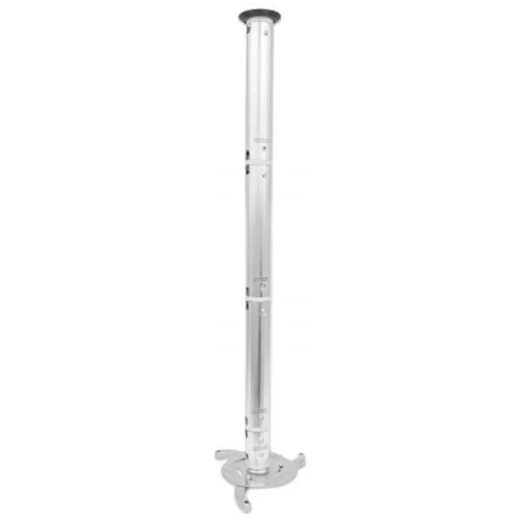 Nosilec za projektor stropni od 13 do 106 cm MANHATTAN do 10 kg naklon ±10° aluminij srebrn (424820) Nosilec za projektor stropni od 13 do 106 cm MANHATTAN do 10 kg naklon ±10° aluminij srebrn (424820)