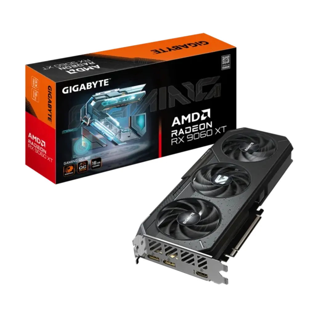 Grafična kartica AMD RX9060 XT GigaByte Gaming OC - 16GB GDDR6 | 1xHDMI 2.1b 2xHDMI 2.1b (GV-R9060XTGAMING OC-16GD) Grafična kartica AMD RX9060 XT GigaByte Gaming OC - 16GB GDDR6 | 1xHDMI 2.1b 2xHDMI 2.1b (GV-R9060XTGAMING OC-16GD)