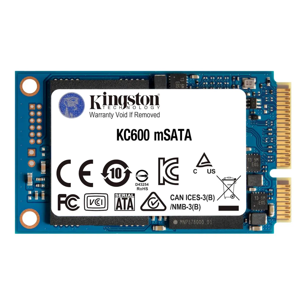 Disk SSD mSATA - 256GB Kingston 3D TLC - 550/500MB/s (SKC600MS/256G) Disk SSD mSATA - 256GB Kingston 3D TLC - 550/500MB/s (SKC600MS/256G)