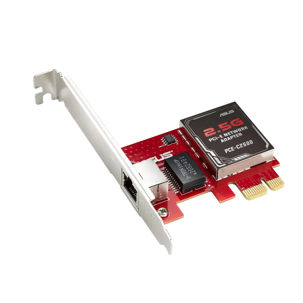 Mrežna kartica PCIe LAN RJ45 100/1000/2,5Gbp/s Asus PCE-C2500 (90IG0660-MO0R00) Mrežna kartica PCIe LAN RJ45 100/1000/2,5Gbp/s Asus PCE-C2500 (90IG0660-MO0R00)
