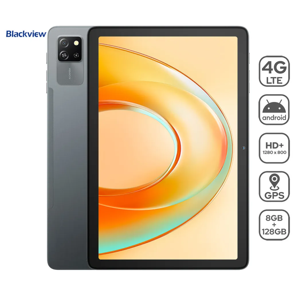 Tablični računalnik 26,6 cm (10,1") Blackview TAB60 LTE 8GB 128GB priložen ovitek in zaščitno steklo Android 15 siva (TAB60_PRO_GREY_8GB) Tablični računalnik 26,6 cm (10,1") Blackview TAB60 LTE 8GB 128GB priložen ovitek in zaščitno steklo Android 15 siva (TAB60_PRO_GREY_8GB)