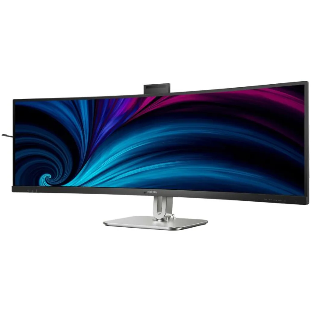 Monitor Philips 124 cm (48,8") 49B2U6900CH 5120x1440 Curved konferenca 75Hz VA 4ms 2xHDMI DisplayPort USB-C 140W 3xUSB3.2 USB-C-Out HAS Kamera Zvočniki 2x5W 3H sRGB119% RJ45 HDR400 Monitor Philips 124 cm (48,8") 49B2U6900CH 5120x1440 Curved konferenca 75Hz VA 4ms 2xHDMI DisplayPort USB-C 140W 3xUSB3.2 USB-C-Out HAS Kamera Zvočniki 2x5W 3H sRGB119% RJ45 HDR400