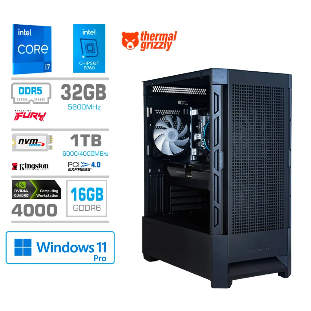Računalnik MEGA MT WORKSTATION S8 i7-14700F/RTX4000/32GB-DDR5/1TB-4.0/750W/Win 11 PRO/črna Računalnik MEGA MT WORKSTATION S8 i7-14700F/RTX4000/32GB-DDR5/1TB-4.0/750W/Win 11 PRO/črna