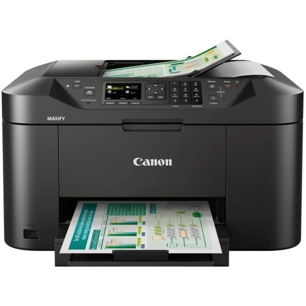 Tiskalnik multifunkcijski brizgalni barvni Canon Maxify MB2150 A4 duplex tisk enostransko skeniranje USB LAN WiFi 16ppm (0959C009AA) Tiskalnik multifunkcijski brizgalni barvni Canon Maxify MB2150 A4 duplex tisk enostransko skeniranje USB LAN WiFi 16ppm (0959C009AA)