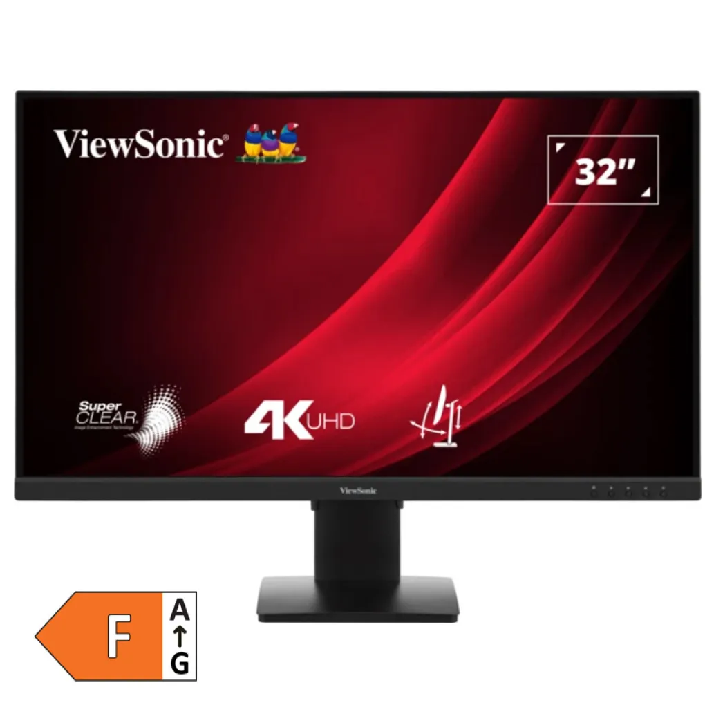 Monitor Viewsonic 80 cm (31,5") VG3208-4K 3840x2160 Curved VA 4ms 2xHDMI DisplayPort HAS 3H sRGB104% HDR10 Monitor Viewsonic 80 cm (31,5") VG3208-4K 3840x2160 Curved VA 4ms 2xHDMI DisplayPort HAS 3H sRGB104% HDR10
