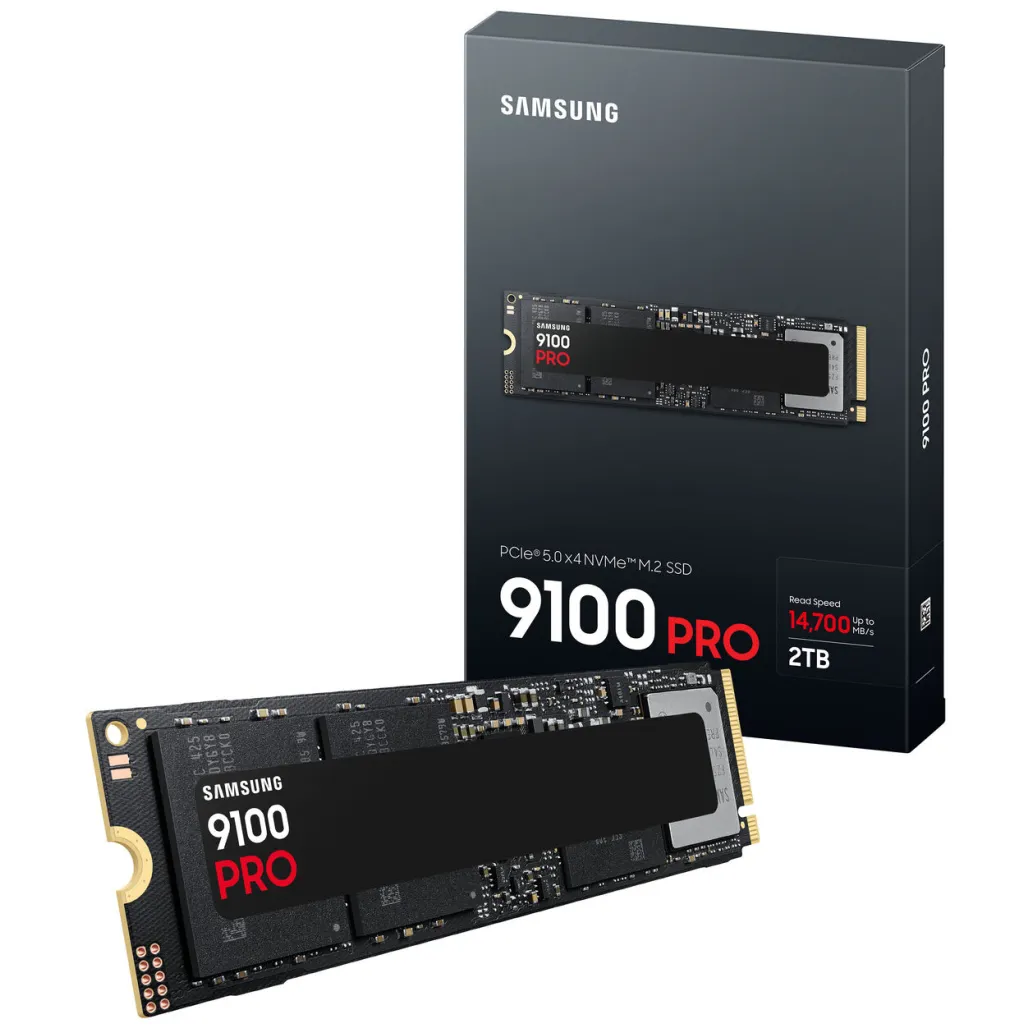 Disk SSD M.2 NVMe PCIe 5.0 2TB Samsung 9100 PRO 2280 14700/13400MB/s (MZ-VAP2T0BW) Disk SSD M.2 NVMe PCIe 5.0 2TB Samsung 9100 PRO 2280 14700/13400MB/s (MZ-VAP2T0BW)