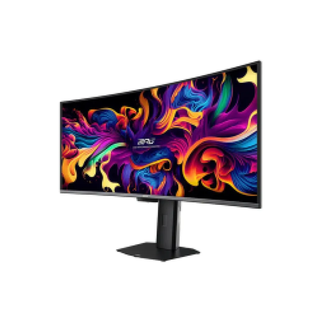Monitor MSI 86,4 cm (34,0") 341CQRDE QD-OLED X36 3440x1440 Curved Gaming 360Hz OLED 0,03ms 2xHDMI DisplayPort USB-C 98W 2xUSB3.2 HAS DCI-P3-99% AdaptiveSync MPG Monitor MSI 86,4 cm (34,0") 341CQRDE QD-OLED X36 3440x1440 Curved Gaming 360Hz OLED 0,03ms 2xHDMI DisplayPort USB-C 98W 2xUSB3.2 HAS DCI-P3-99% AdaptiveSync MPG