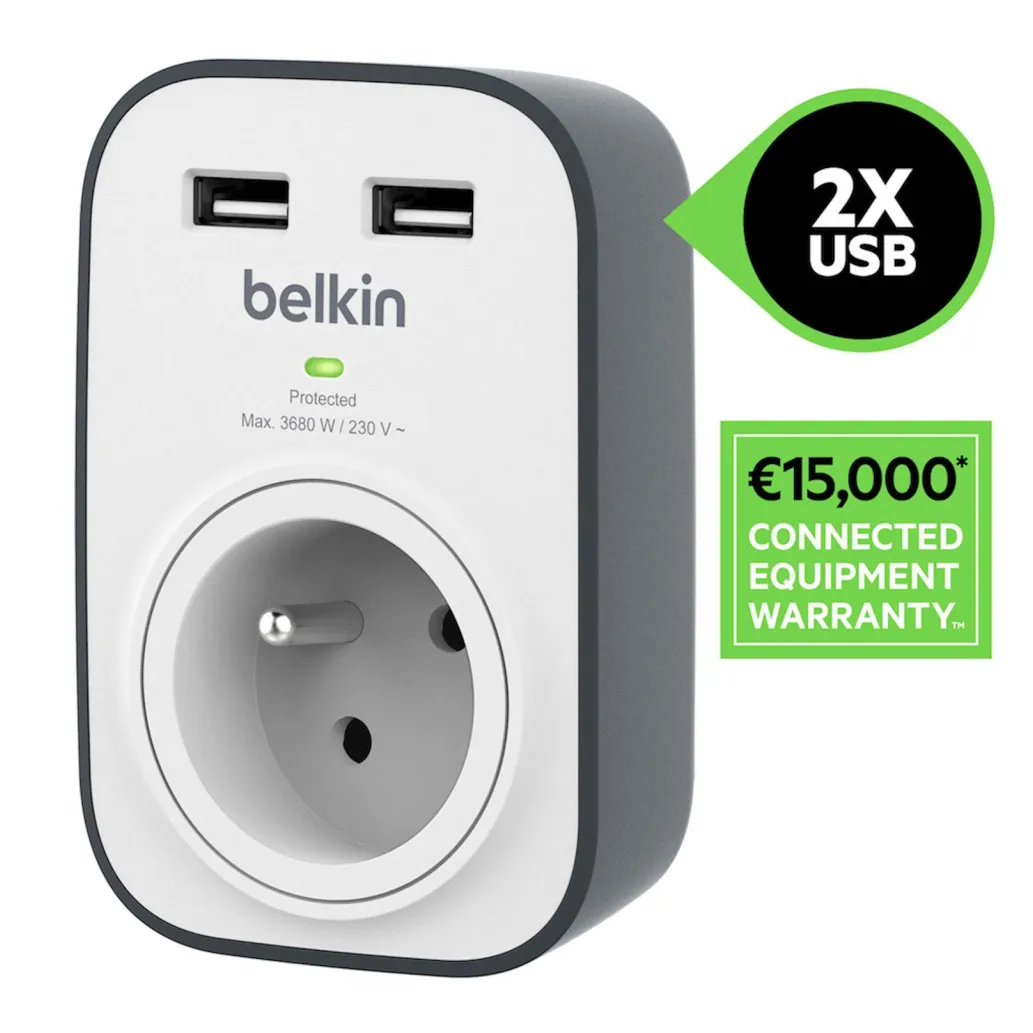 Prenapetostna zaščita Belkin (BSV103vf) Prenapetostna zaščita Belkin (BSV103vf)