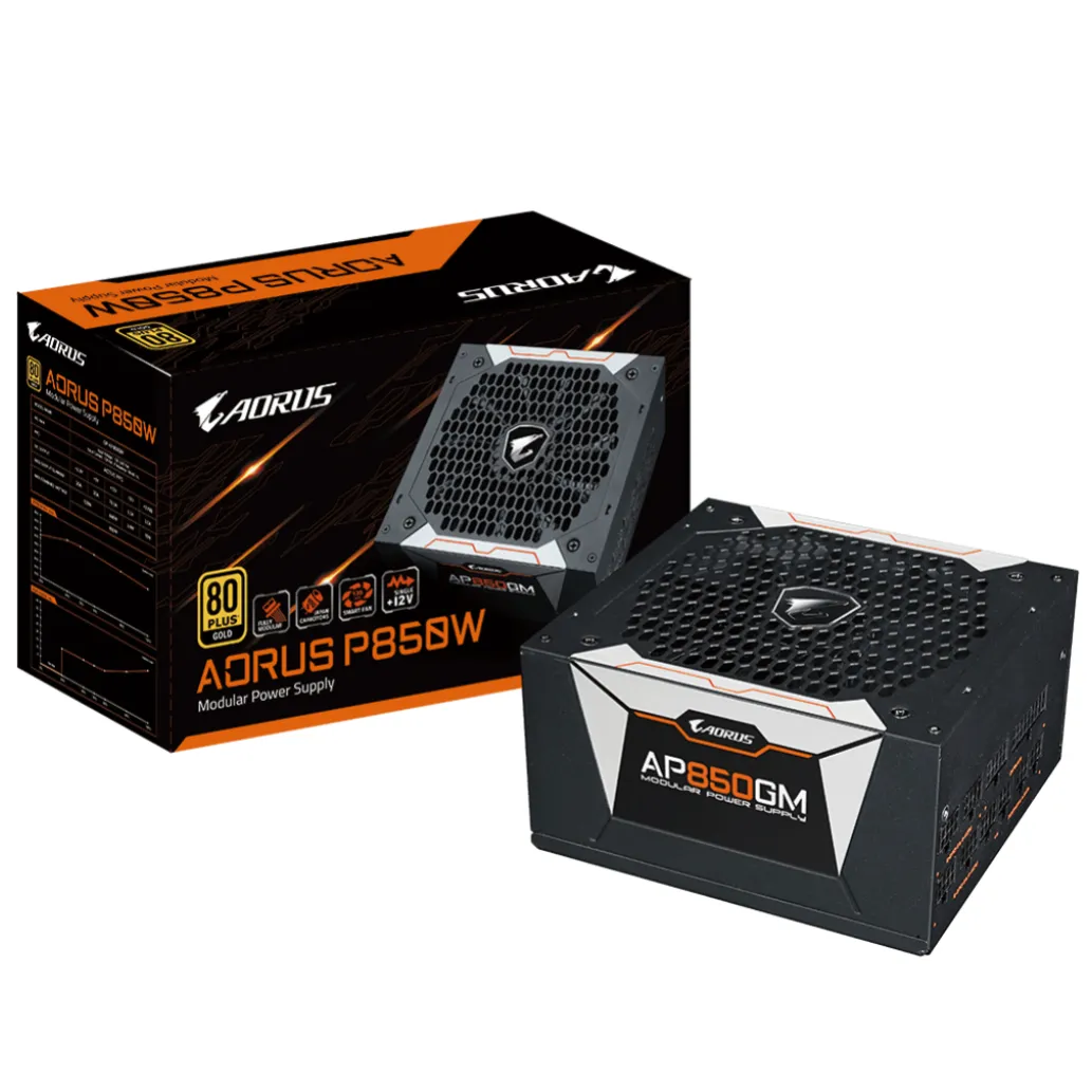 Gigabyte gp-ap850gm aorus 850w | 80plus gold | atx | modular | gp-ap850gm | napajalnik 1 Gigabyte 850w napajalnik - aorus gold | poceni komponentko