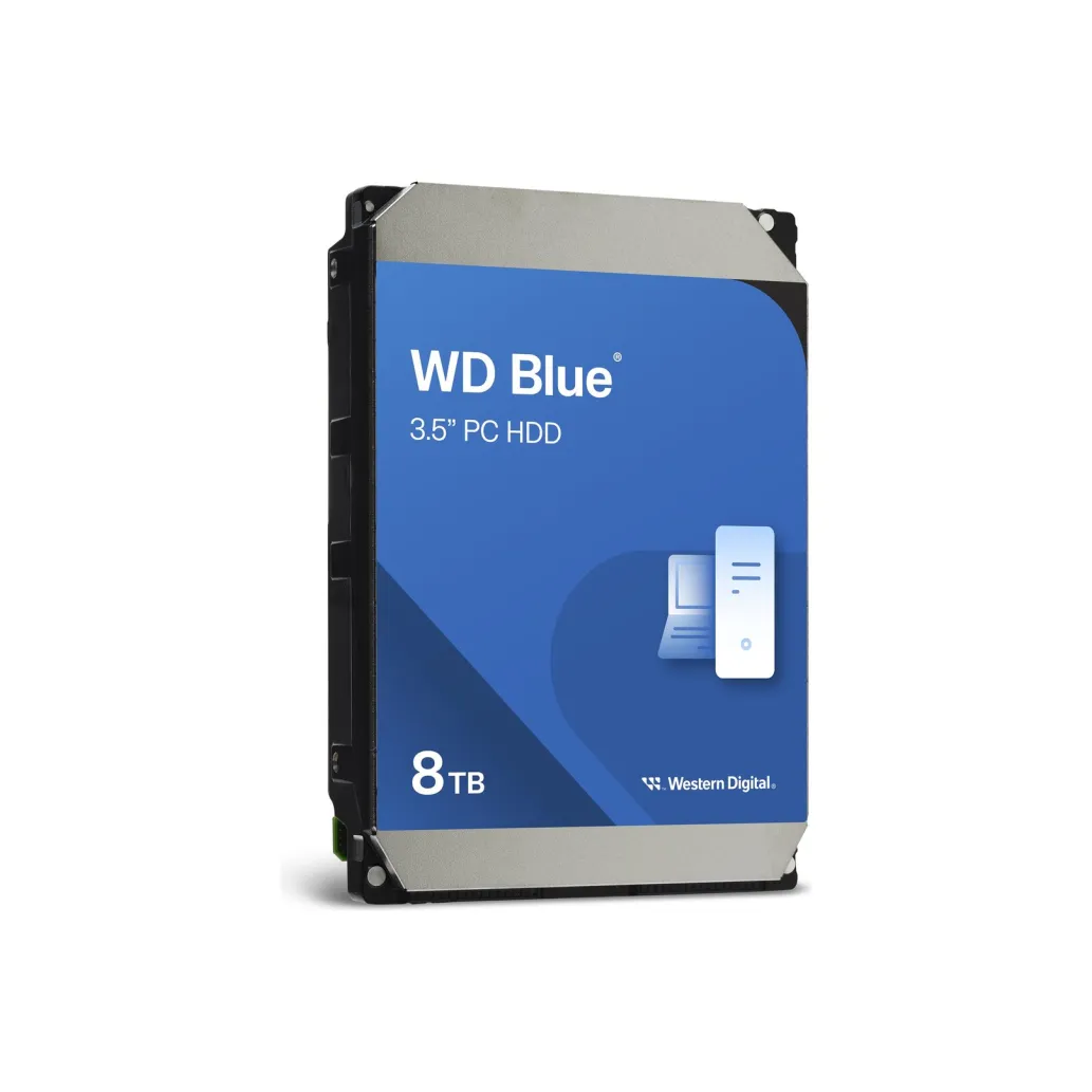 Trdi disk 3,5" 8TB SATA WD Blue 5640 vrtljajev 256MB (WD80EAAZ) Trdi disk 3,5" 8TB SATA WD Blue 5640 vrtljajev 256MB (WD80EAAZ)