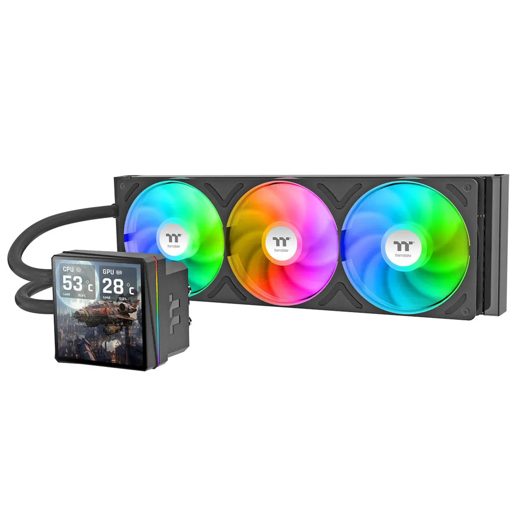Vodno hlajenje Thermaltake TH360 V3 Ultra - 360mm ARGB črna (CL-W474-PL12SW-A) Vodno hlajenje Thermaltake TH360 V3 Ultra - 360mm ARGB črna (CL-W474-PL12SW-A)