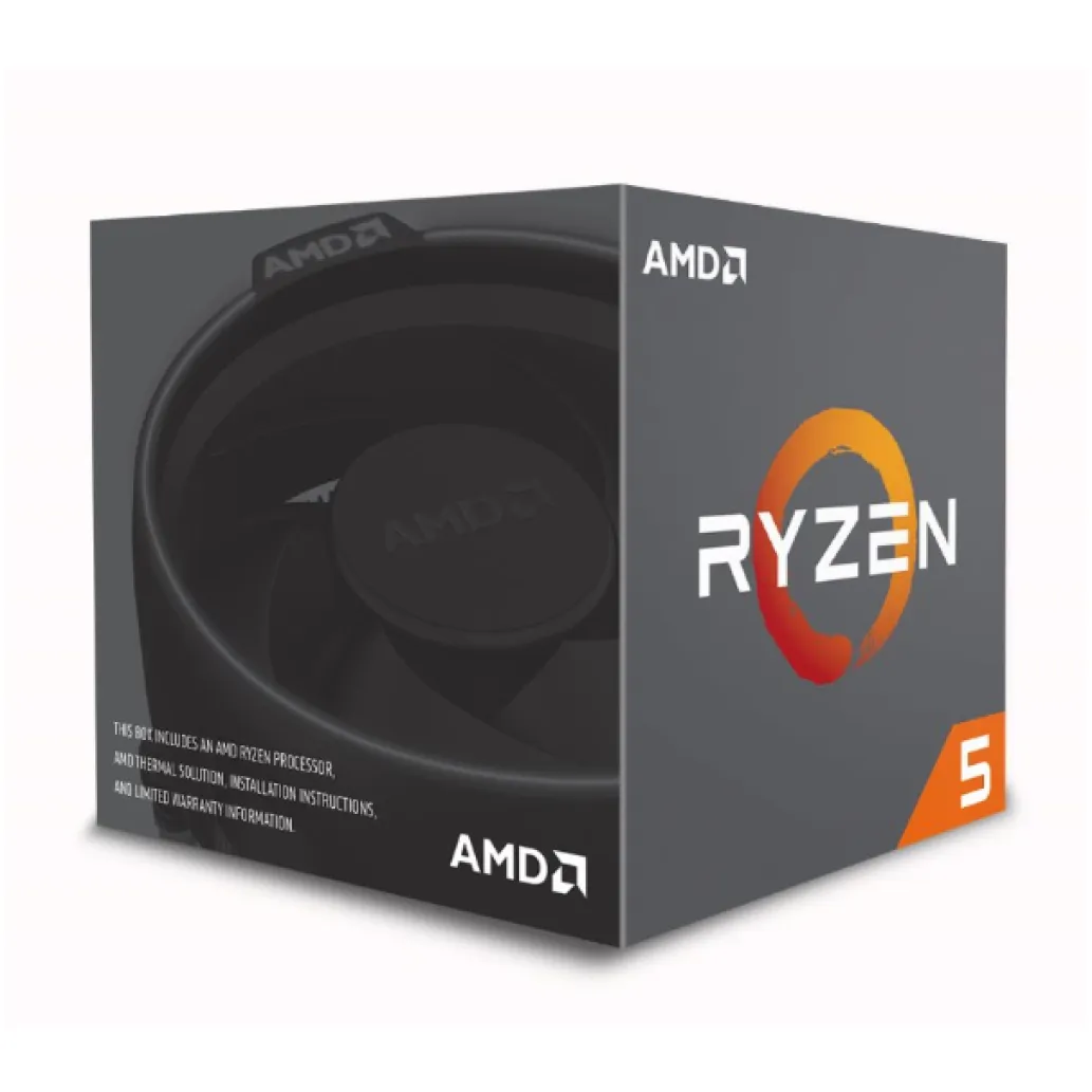 Procesor AMD Ryzen 5 1600 6-jedr 3,2GHz 16MB 95W Box - Wraith Spire 95W hladilnik Procesor AMD Ryzen 5 1600 6-jedr 3,2GHz 16MB 95W Box - Wraith Spire 95W hladilnik