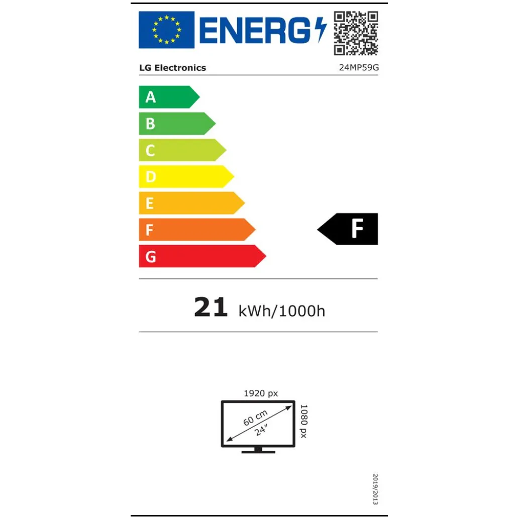 Monitor LG 60,5 cm (23,8") 24MP59G-P 1920x1080 75Hz IPS 5ms VGA HDMI DisplayPort 3H sRGB99% FreeSync Monitor LG 60,5 cm (23,8") 24MP59G-P 1920x1080 75Hz IPS 5ms VGA HDMI DisplayPort 3H sRGB99% FreeSync