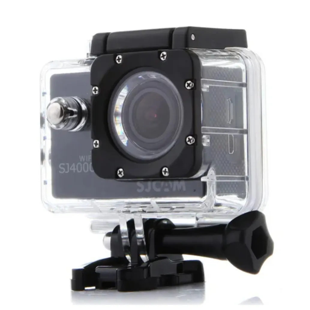 Športna akcijska kamera SJCAM SJ4000 WIFI 1080p 60FPS 12MP - črna Športna akcijska kamera SJCAM SJ4000 WIFI 1080p 60FPS 12MP - črna