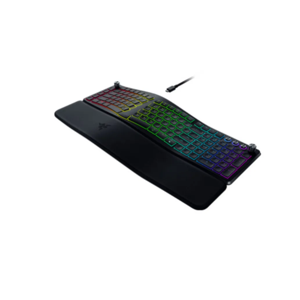 Tipkovnica brezžična Bluetooth USB-C Razer Pro Type Ergo US | SLO gravura črna RGB (RZ03-05440100-R3M1) Tipkovnica brezžična Bluetooth USB-C Razer Pro Type Ergo US | SLO gravura črna RGB (RZ03-05440100-R3M1)