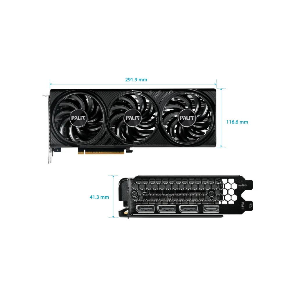 Grafična kartica nVidia RTX5060Ti Palit Infinity 3 - 16GB GDDR7 (NE7506T019T1-GB2061S) Grafična kartica nVidia RTX5060Ti Palit Infinity 3 - 16GB GDDR7 (NE7506T019T1-GB2061S)