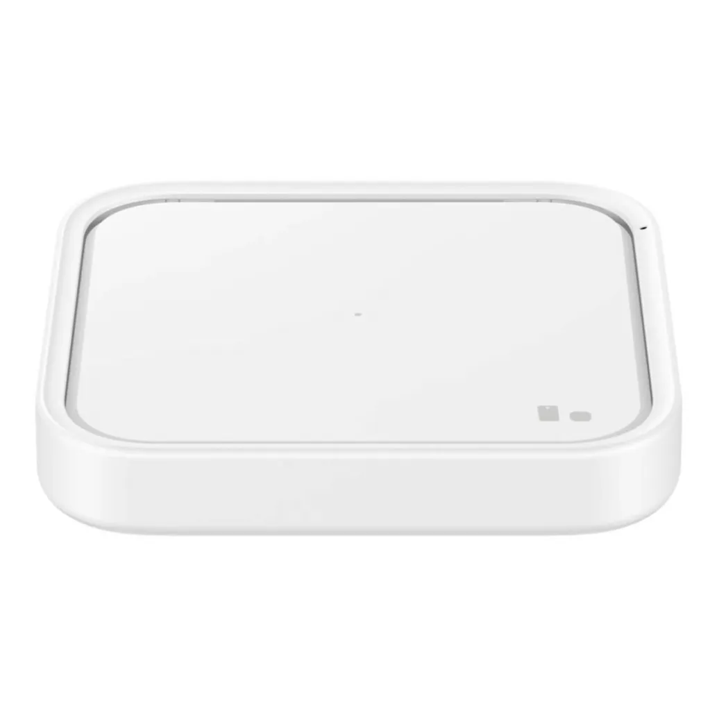 Polnilna postaja Samsung 15W brezžična brez adapterja in kabla bela (EP-P2400BWEGEU) Polnilna postaja Samsung 15W brezžična brez adapterja in kabla bela (EP-P2400BWEGEU)