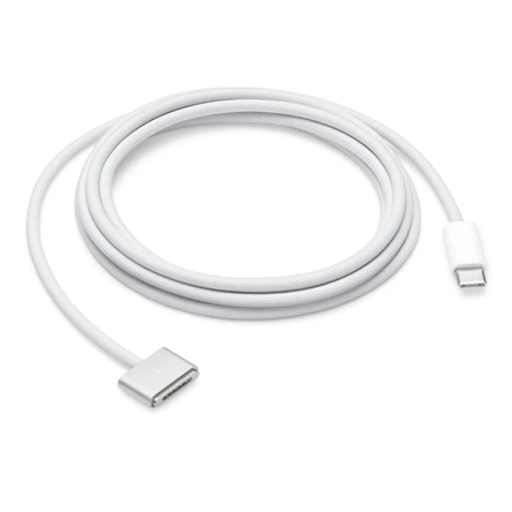 Kabel USB-C => MagSafe 3 140W Srebrn Apple 2m Kabel USB-C => MagSafe 3 140W Srebrn Apple 2m