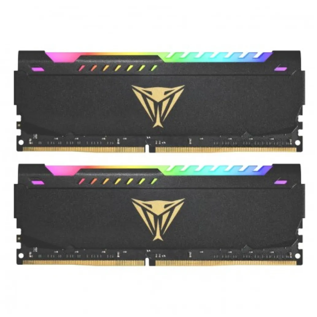 DDR4 16GB 3200MHz CL18 KIT (2x16GB) Patriot RGB Viper Steel XMP2.0 1,35V PC črna (PVSR432G320C8K) DDR4 16GB 3200MHz CL18 KIT (2x16GB) Patriot RGB Viper Steel XMP2.0 1,35V PC črna (PVSR432G320C8K)