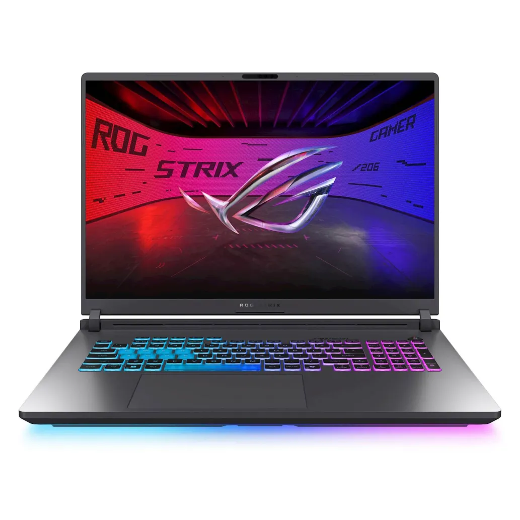Prenosnik Asus 45,72 cm (18,0") ROG Strix G18 2560x1600 IPS G-SYNC 500nit 240Hz Ultra 9-275HX/32GB/SSD2TB/BL RGB/RTX5080-16GB/Win11Home (90NR0LC1-M006N0) Prenosnik Asus 45,72 cm (18,0") ROG Strix G18 2560x1600 IPS G-SYNC 500nit 240Hz Ultra 9-275HX/32GB/SSD2TB/BL RGB/RTX5080-16GB/Win11Home (90NR0LC1-M006N0)