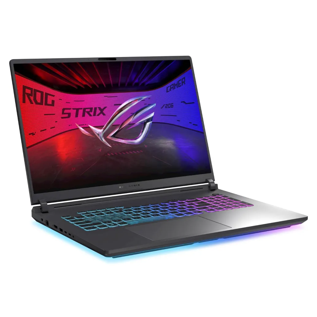 Prenosnik Asus 45,72 cm (18,0") ROG Strix G18 2560x1600 IPS G-SYNC 500nit 240Hz Ultra 9-275HX/32GB/SSD2TB/BL RGB/RTX5080-16GB/Win11Home (90NR0LC1-M006N0) Prenosnik Asus 45,72 cm (18,0") ROG Strix G18 2560x1600 IPS G-SYNC 500nit 240Hz Ultra 9-275HX/32GB/SSD2TB/BL RGB/RTX5080-16GB/Win11Home (90NR0LC1-M006N0)