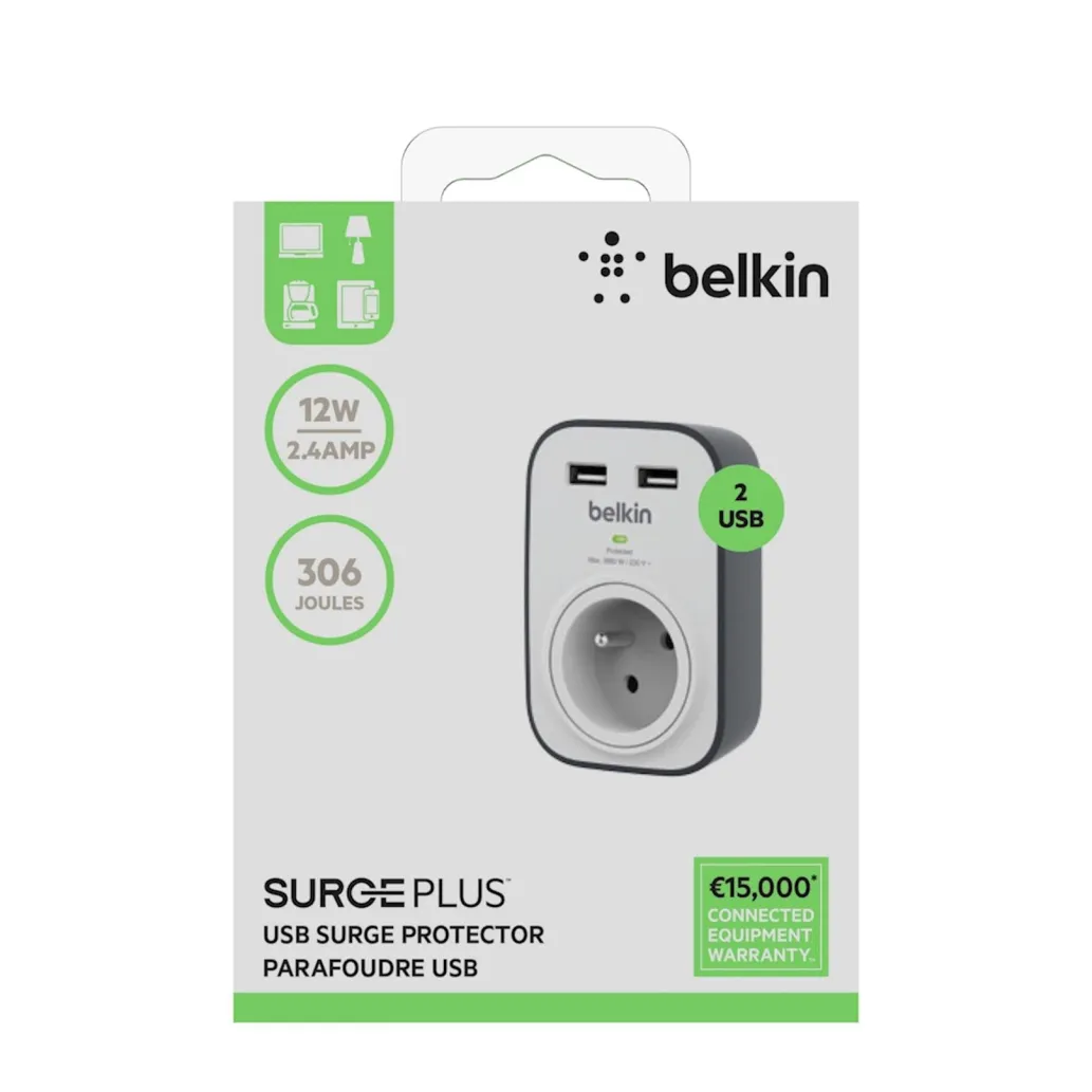 Prenapetostna zaščita Belkin (BSV103vf) Prenapetostna zaščita Belkin (BSV103vf)