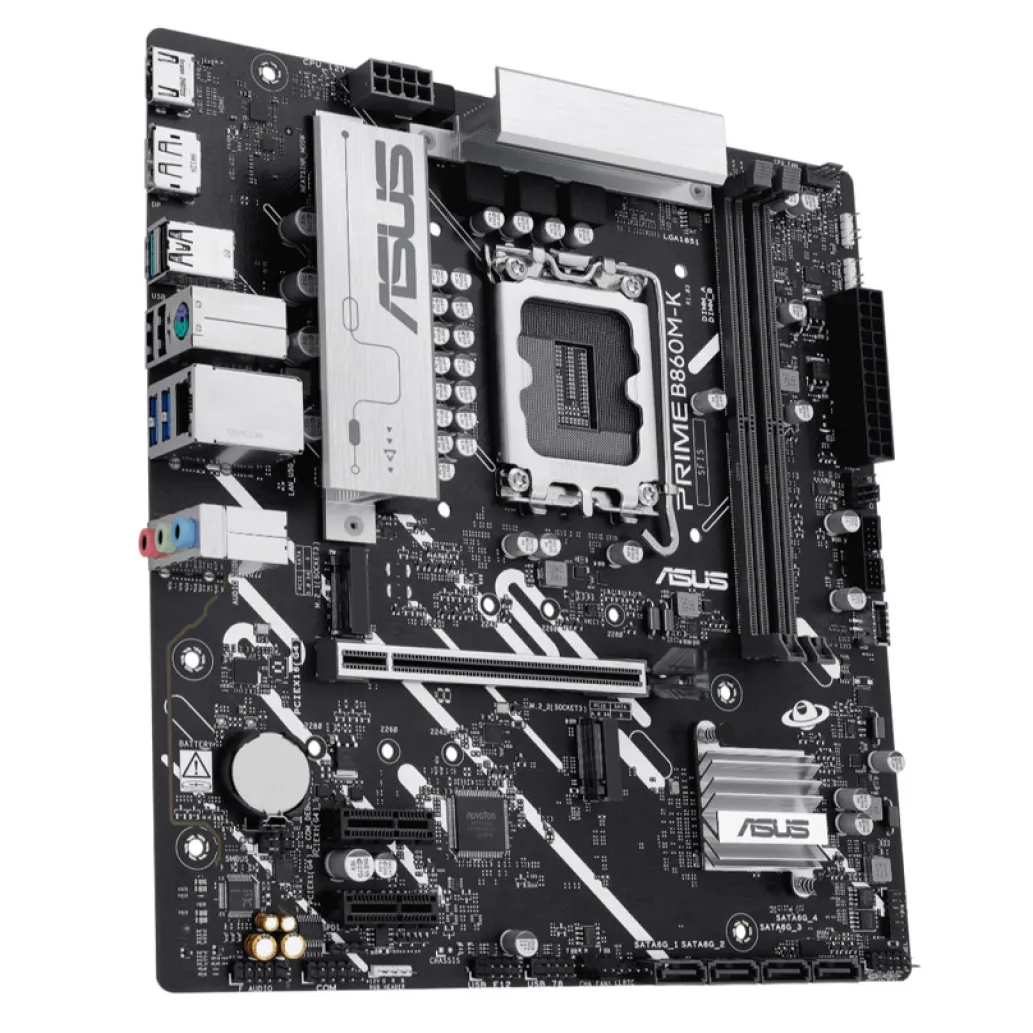 Osnovna plošča LGA1851 Asus PRIME B860M-K microATX 1xHDMI 1xDisplayPort Osnovna plošča LGA1851 Asus PRIME B860M-K microATX 1xHDMI 1xDisplayPort