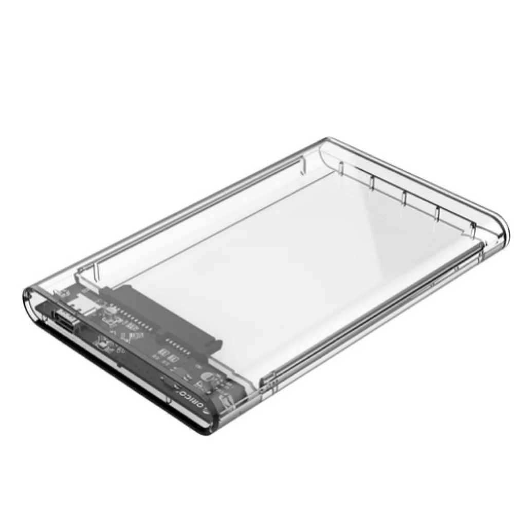 Ohišje za trdi disk 2,5 USB-C 3.1 Orico prozorno ohišje (2139C3-CR) Ohišje za trdi disk 2,5 USB-C 3.1 Orico prozorno ohišje (2139C3-CR)