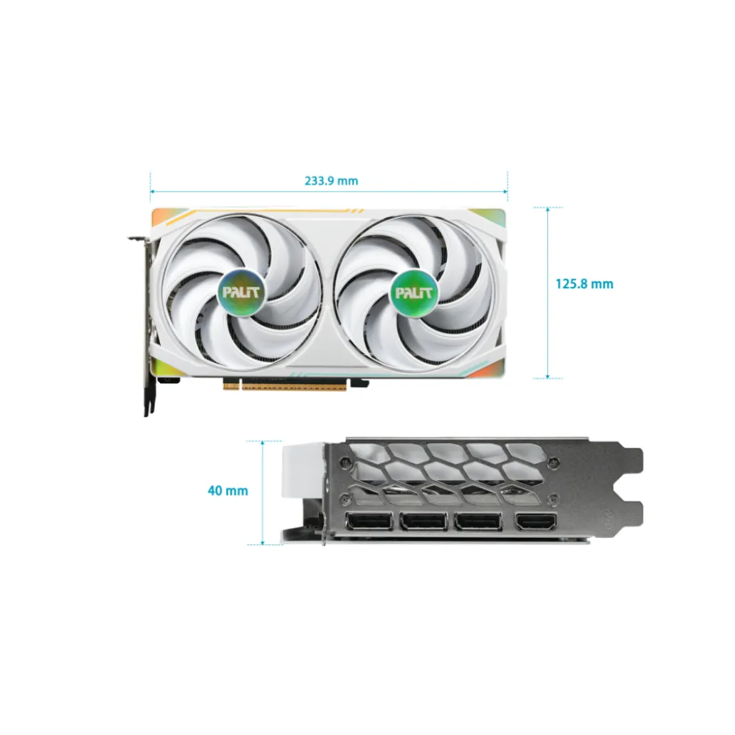 Grafična kartica nVidia RTX5060Ti Palit RiTONA OC bela - 8GB GDDR7 (NE7506TH19P1-B67DR) Grafična kartica nVidia RTX5060Ti Palit RiTONA OC bela - 8GB GDDR7 (NE7506TH19P1-B67DR)