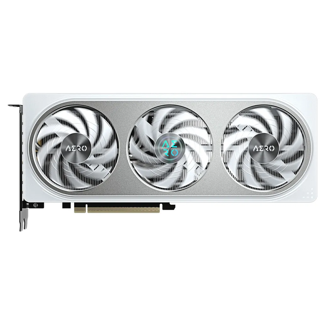 Grafična kartica nVidia RTX5060Ti GigaByte AERO OC bela - 16GB GDDR7 (GV-N506TAERO OC-16GD) Grafična kartica nVidia RTX5060Ti GigaByte AERO OC bela - 16GB GDDR7 (GV-N506TAERO OC-16GD)