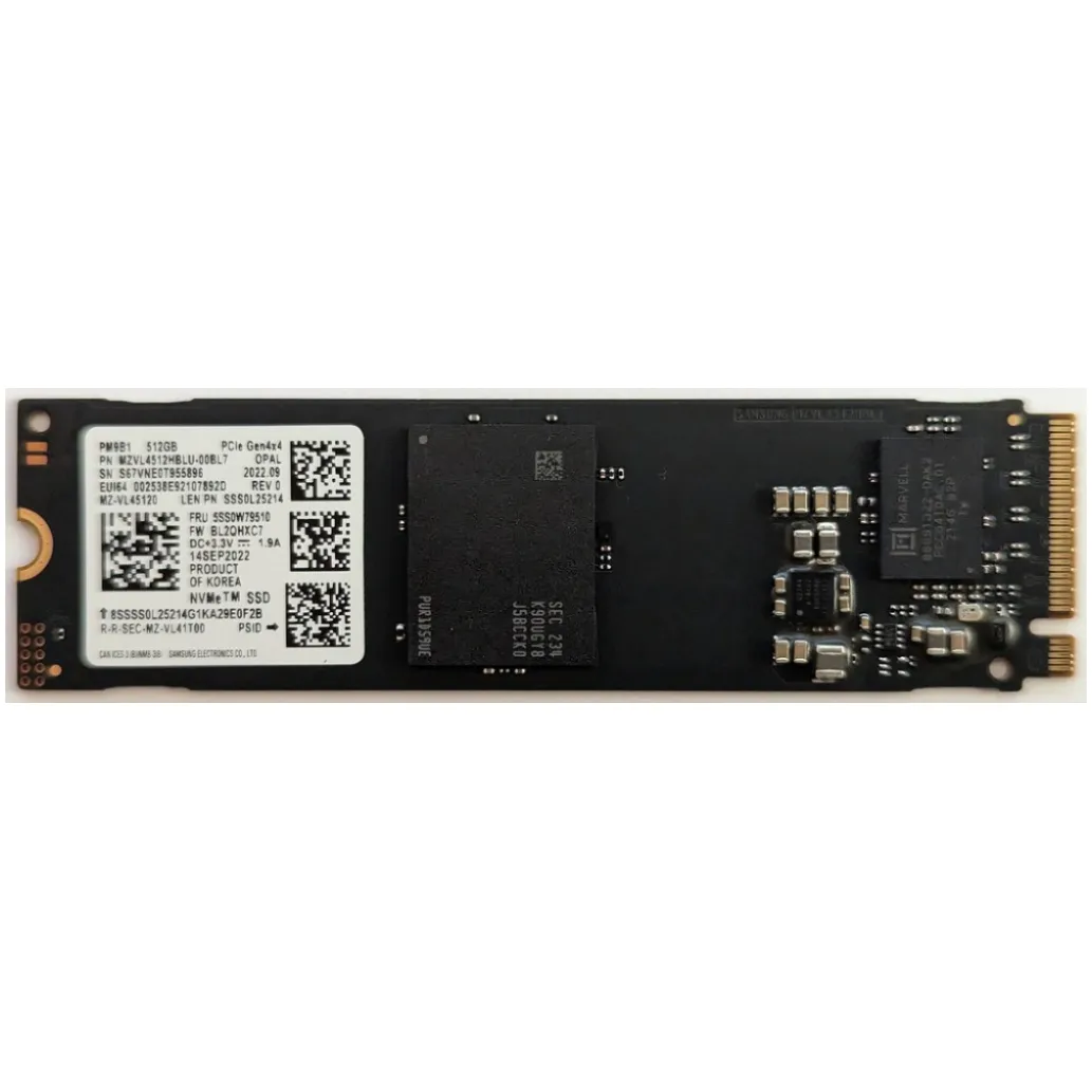 Disk SSD M.2 NVMe PCIe 4.0 512GB Samsung PM9B1 BULK 2280 3600/3000MB/s (MZVL4512HBLU-00B07) Disk SSD M.2 NVMe PCIe 4.0 512GB Samsung PM9B1 BULK 2280 3600/3000MB/s (MZVL4512HBLU-00B07)