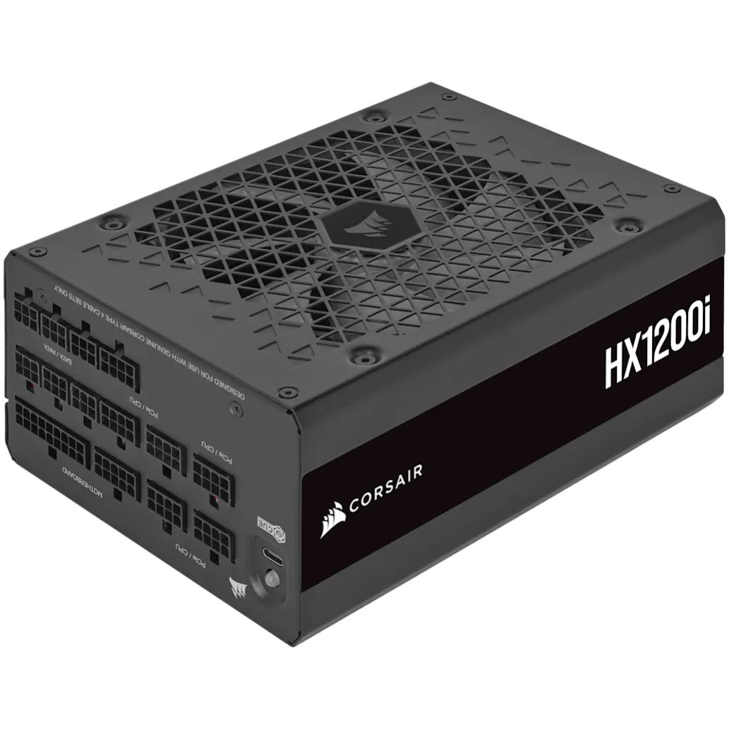 Napajalnik - 1200W Corsair HX1200i 80Plus Platinum 92% ATX 12V V3.1 Modular 140mm črna (CP-9020281-EU) Napajalnik - 1200W Corsair HX1200i 80Plus Platinum 92% ATX 12V V3.1 Modular 140mm črna (CP-9020281-EU)