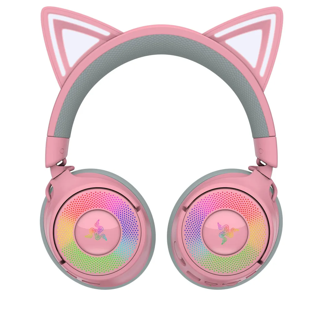 Slušalke brezžične Razer naglavne z mikrofonom BT/1x3,5mm/USB Kraken Kitty V3 Pro roza Gaming (RZ04-05170200-R3M1) Slušalke brezžične Razer naglavne z mikrofonom BT/1x3,5mm/USB Kraken Kitty V3 Pro roza Gaming (RZ04-05170200-R3M1)