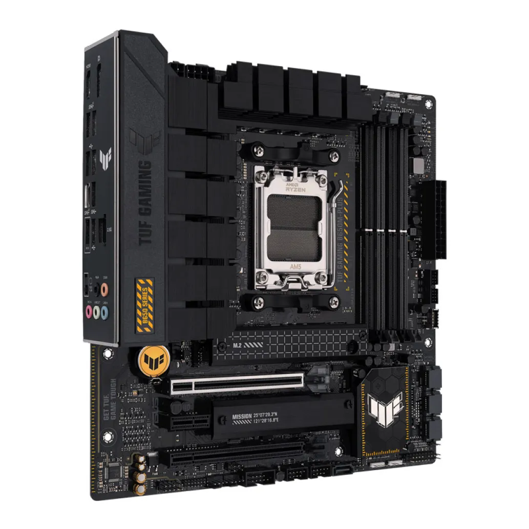 Osnovna plošča AM5 Asus TUF GAMING B650M-PLUS microATX 1xHDMI 2.1 1xDisplayPort 1.4 Osnovna plošča AM5 Asus TUF GAMING B650M-PLUS microATX 1xHDMI 2.1 1xDisplayPort 1.4