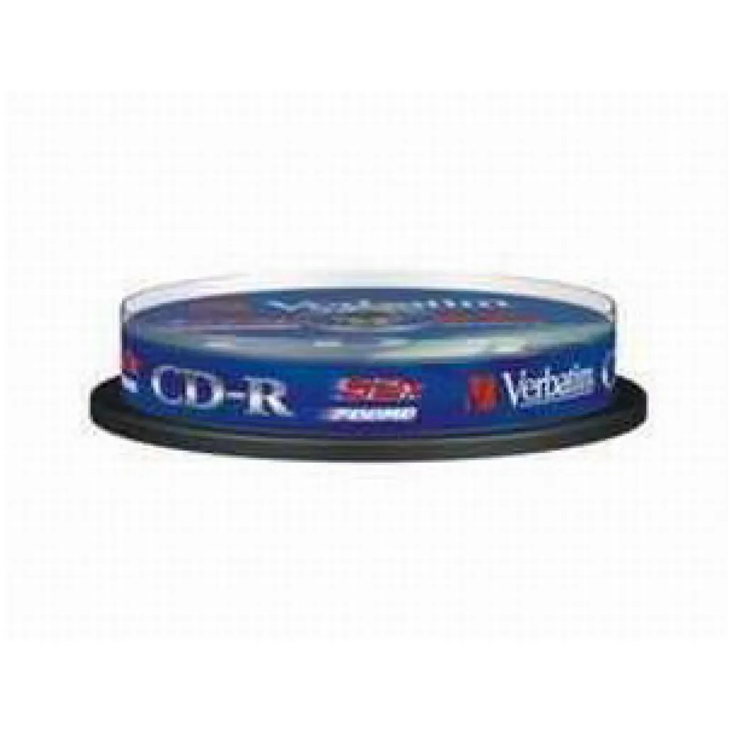MEDIJ CD-R 700MB 52x Verbatim 10cake 43437 MEDIJ CD-R 700MB 52x Verbatim 10cake 43437
