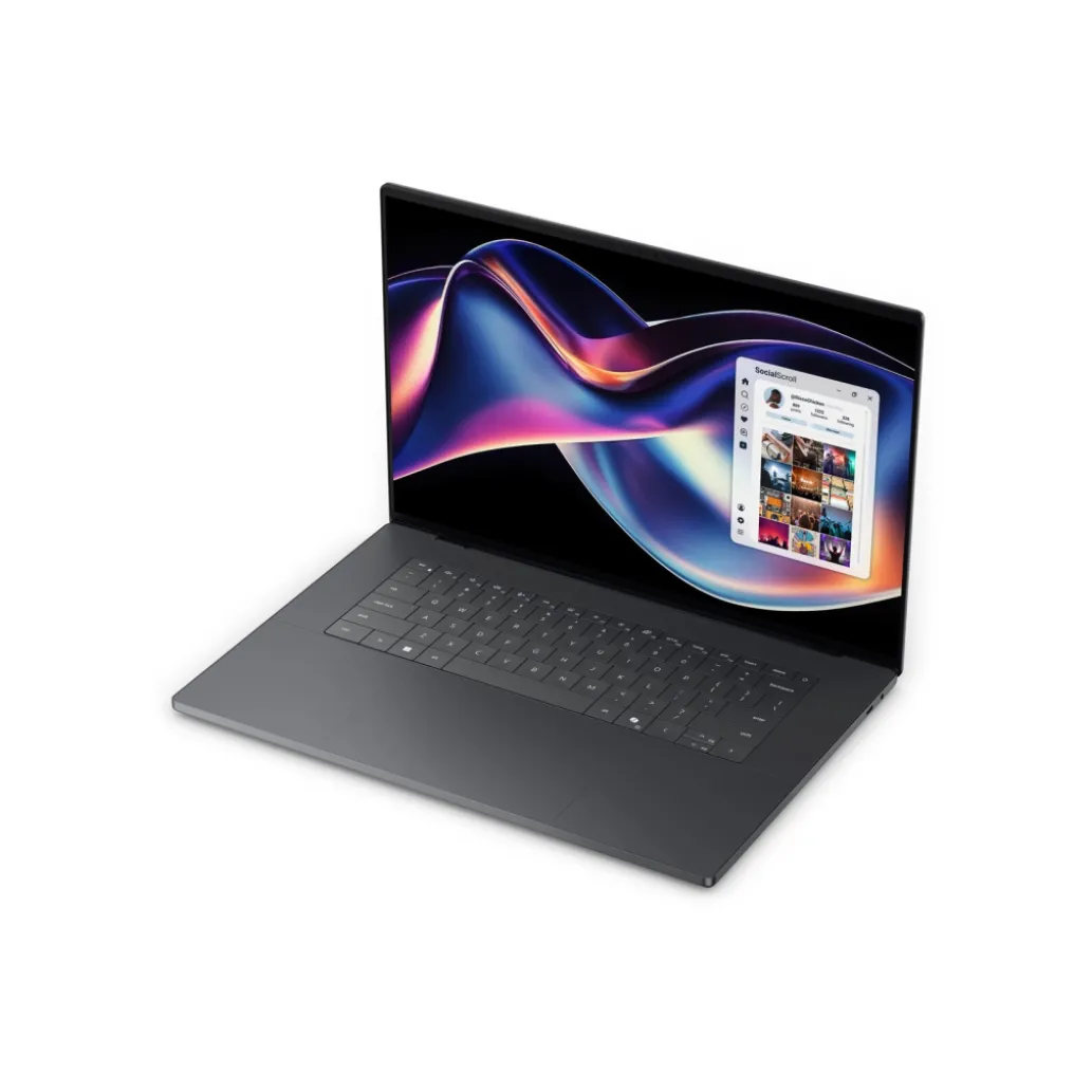 Prenosnik DELL 40,64 cm (16,0") XPS 16 3200x2000 IPS na dotik 500nit 120Hz Ultra X7-358H/32GB/2TB/BL/AI Chip: 50 TOPs/ALU/Intel Arc B390/Win11Pro (210-BTMH-T-32GB) Prenosnik DELL 40,64 cm (16,0") XPS 16 3200x2000 IPS na dotik 500nit 120Hz Ultra X7-358H/32GB/2TB/BL/AI Chip: 50 TOPs/ALU/Intel Arc B390/Win11Pro (210-BTMH-T-32GB)