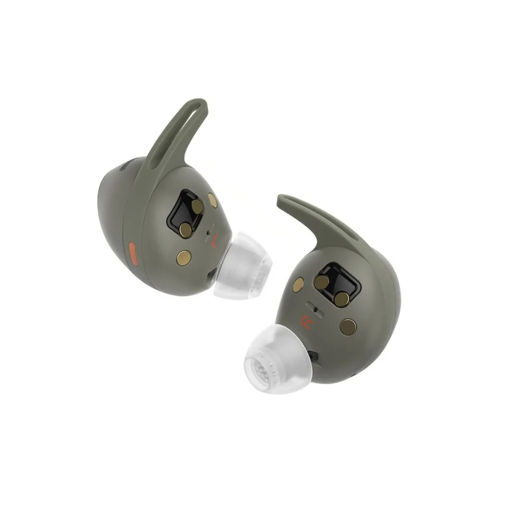 Slušalke brezžične Sennheiser ušesne z mikrofonom BT MOMENTUM SPORT True olivna (700306) Slušalke brezžične Sennheiser ušesne z mikrofonom BT MOMENTUM SPORT True olivna (700306)