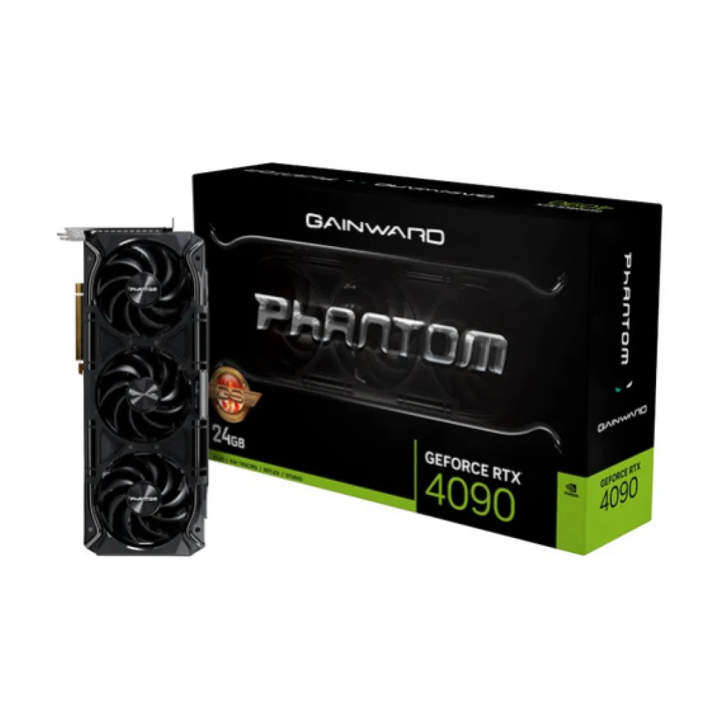 Grafična kartica nVidia RTX4090 Gainward Phantom - 24GB GDDR6X - velikost 3,5 slot (3390) Grafična kartica nVidia RTX4090 Gainward Phantom - 24GB GDDR6X - velikost 3,5 slot (3390)