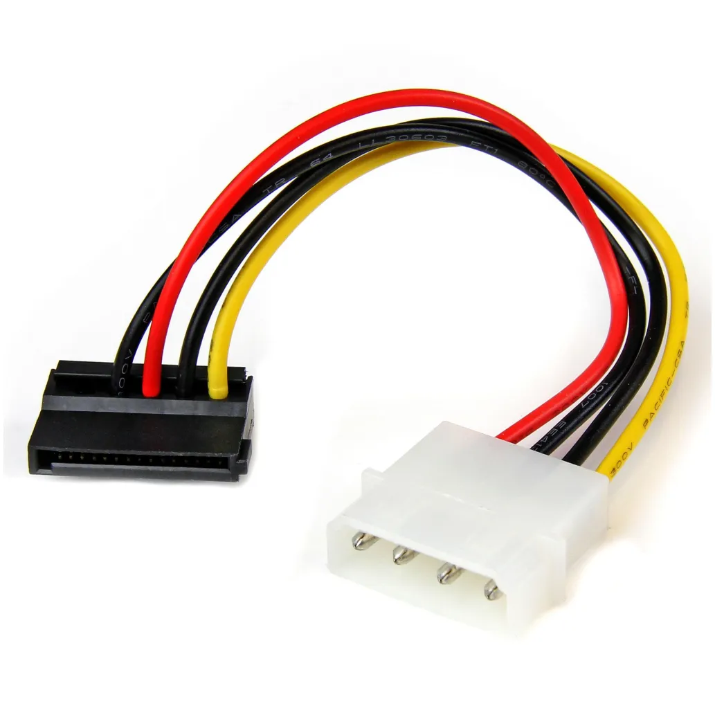 Kabel adapter napajalni MOLEX => SATA 12cm Kabel adapter napajalni MOLEX => SATA 12cm