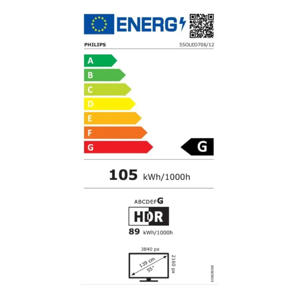 TV sprejemnik 139cm (55") Philips 55OLED706 120Hz 4K UHD 3840 x 2160 Ambilight HDR Android TV sprejemnik 139cm (55") Philips 55OLED706 120Hz 4K UHD 3840 x 2160 Ambilight HDR Android