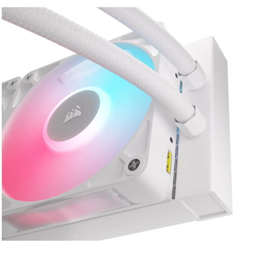 Vodno hlajenje Corsair iCUE LINK Titan 360 RX LCD - 360mm RGB bela (CW-9061026-WW) Vodno hlajenje Corsair iCUE LINK Titan 360 RX LCD - 360mm RGB bela (CW-9061026-WW)