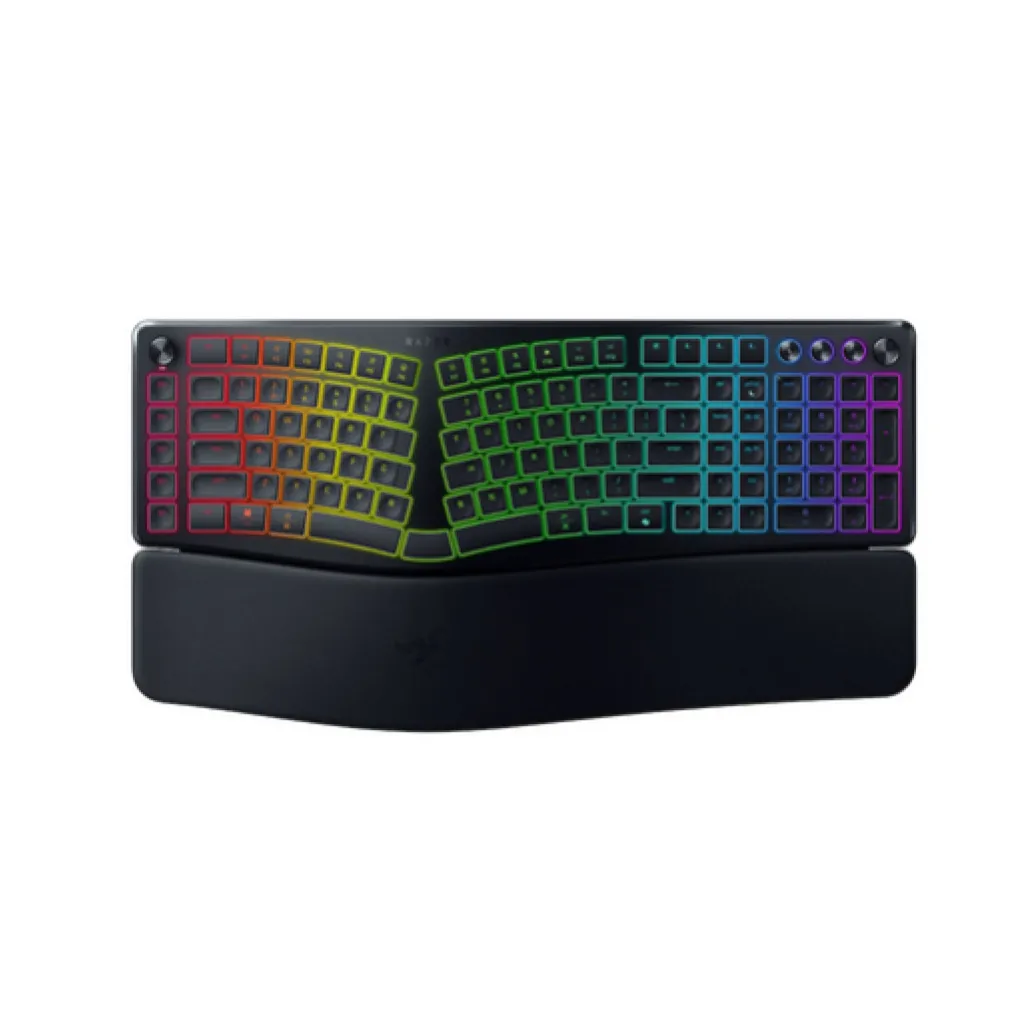 Tipkovnica brezžična Bluetooth USB-C Razer Pro Type Ergo US | SLO gravura črna RGB (RZ03-05440100-R3M1) Tipkovnica brezžična Bluetooth USB-C Razer Pro Type Ergo US | SLO gravura črna RGB (RZ03-05440100-R3M1)